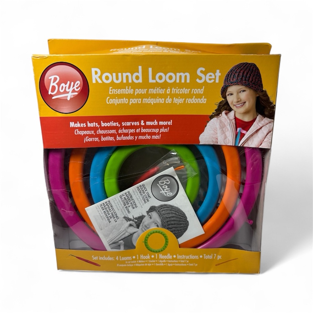 Boye Round Loom Set - Knit-Vibrant Colors